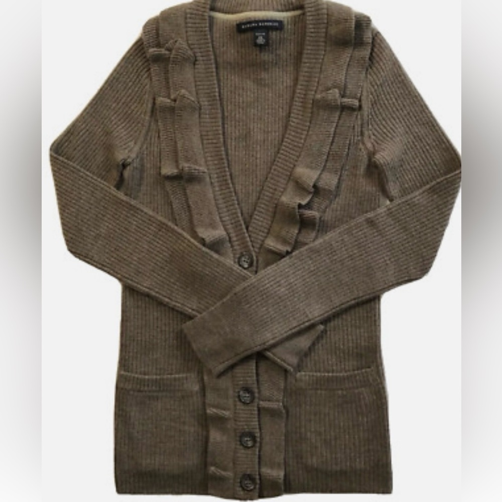 Banana Republic Brown Ribbed Sweater